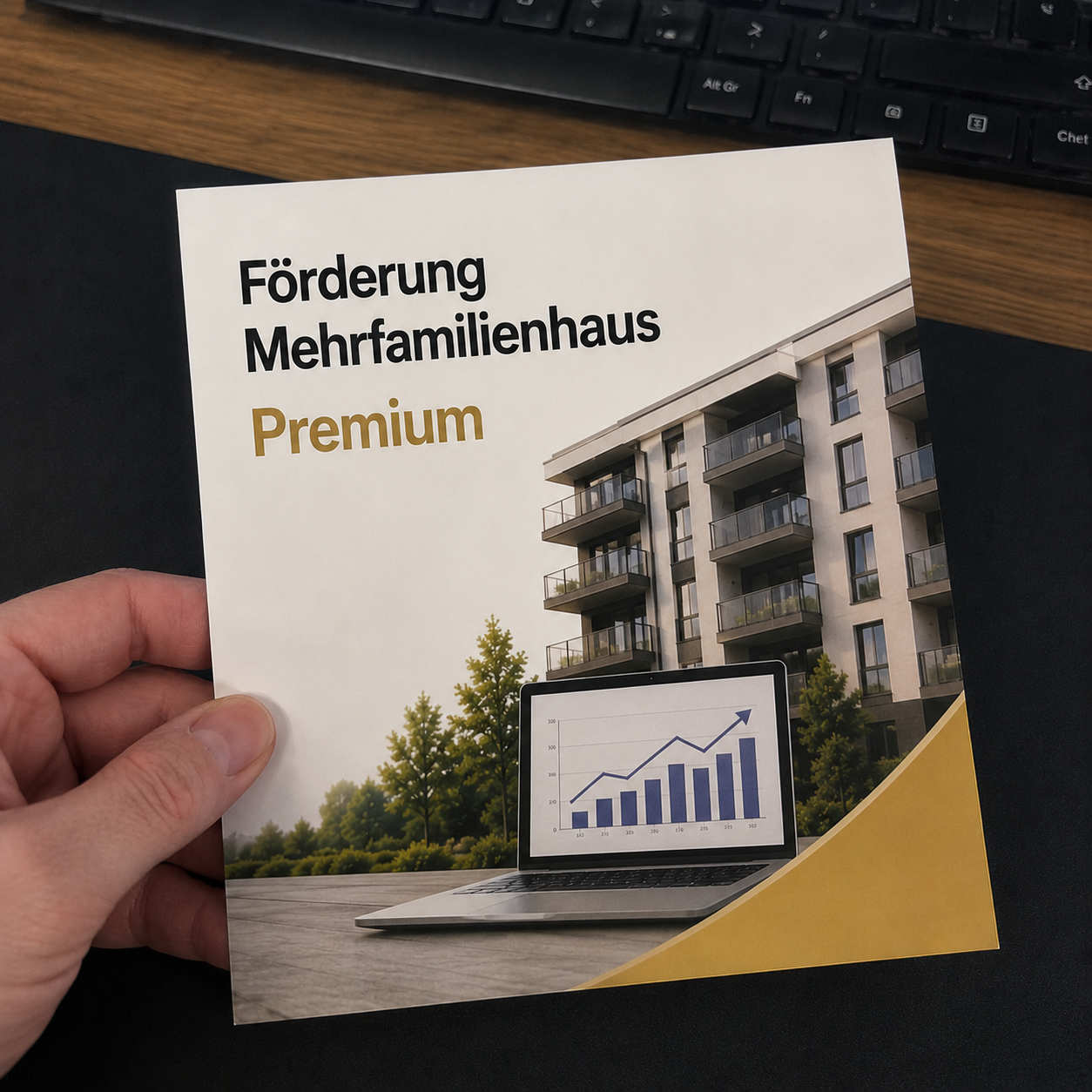 Mehrfamilienhaus (Mietshaus) - PV-Premiumkonzept mit Ausschreibung