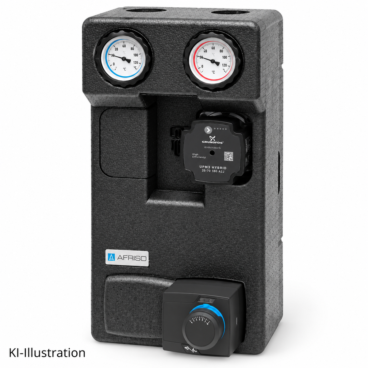 Afriso Heizungspumpengruppe PrimoTherm 180-2 DN 25 GP 3WM-SV Vario