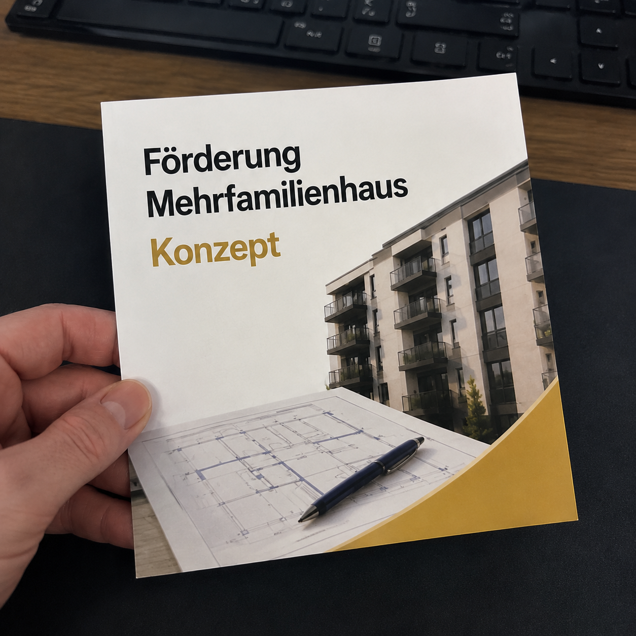 Mehrfamilienhaus (Mietshaus) - PV-Konzept