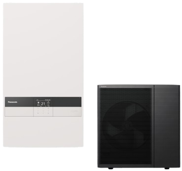 Panasonic Aquarea L-Serie 9 kW Luft-Wasser-Wärmepumpe Außengerät für Heizung und Warmwasser