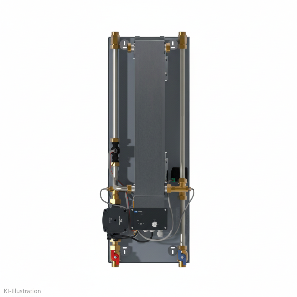 KI-Illustration Hydraulik-Set